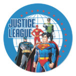 Justice League Global Heroes stickers