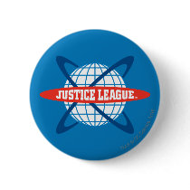 Justice League Globe Logo Button