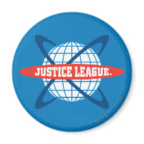 Justice League Globe Logo Fridge Magnet