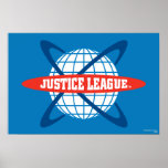 Justice League Globe Logo posters