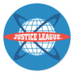 Justice League Globe Logo stickers