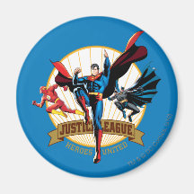 Justice League Heroes United Refrigerator Magnets
