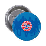 Justice League Logo and Solid Character Background buttons