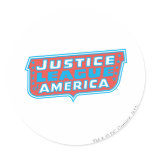 Justice League of America Logo stickers