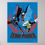 Justice League Team Power posters