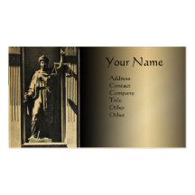 JUSTICE LEGAL OFFICE,ATTORNEY Gold Monogram Business Card Templates
