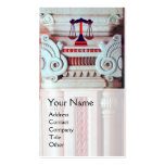 JUSTICE LEGAL OFFICE,ATTORNEY Monogram Business Card Template
