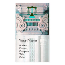 JUSTICE LEGAL OFFICE,ATTORNEY Monogram Pearl Paper Business Card Template