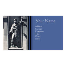 JUSTICE LEGAL OFFICE,ATTORNEY Topaz Monogram Business Card Template