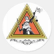 Justice Sticker by Ryan Land