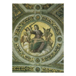Justice (Vatican Fresco) by Raphael Graduation Invite