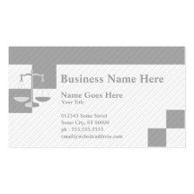 justice vertices business card template