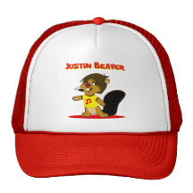 Justin Beaver Mesh Hats