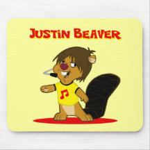 Justin Beaver Mouse Pad