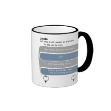 justin coffee mug