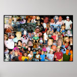 Justin Family Collage posters