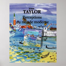 Justin Taylor Perceptions du monde moderne poster