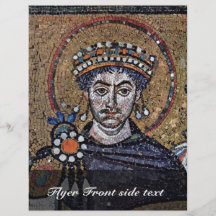 Justinian I, San Vitale (Ravenna) Choir Mosaics A Flyer