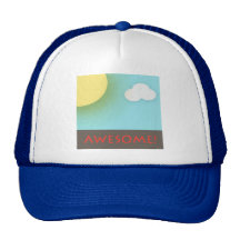 Justin's Awesome Travels Logo Trucker Hats