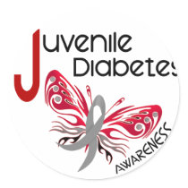 Juvenile Diabetes BUTTERFLY 3