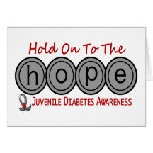 Juvenile Diabetes HOPE 6 Card