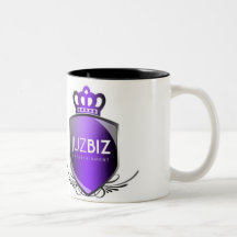 Juz Biz Purple Logo Mug
