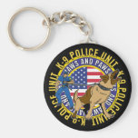 K9 Jaws and Paws Keychain
