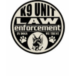 K9 Unit In Dogs We Trust t-shirts