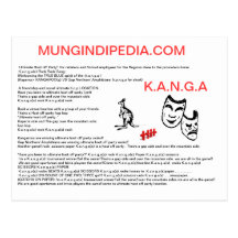 K A N G A  post card Keperra