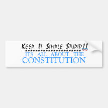 K.I.S.S. BUMPER STICKER