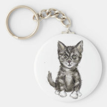 K is for Kitten Key Chains