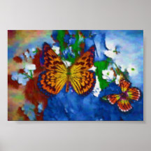 K&K - Butterfly Fantasy Posters