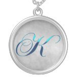 K Monogram Pendant