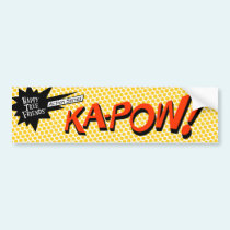 KA-POW ! autocollant autocollants pour voiture