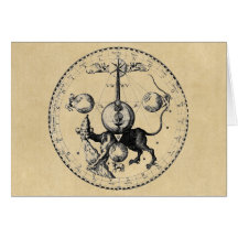 Kabbalah mandala card