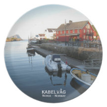 Kabelvåg, Lofoten Plate - Tallerken fra Kabelvåg
