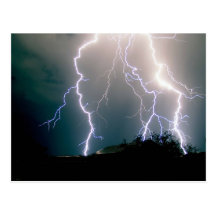 Kablam - When Lightning Strikes Vail Postcards