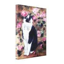 Kaboodles Cat Wrapped Canvas Print