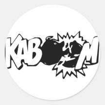 Kaboom! 3 Stickers