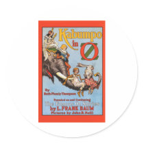 Kabumpo In Oz Round Stickers