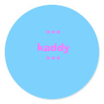 *** kaddy *** stickers