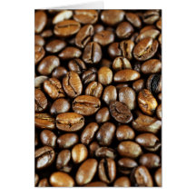 Kaffeebohnen Karten