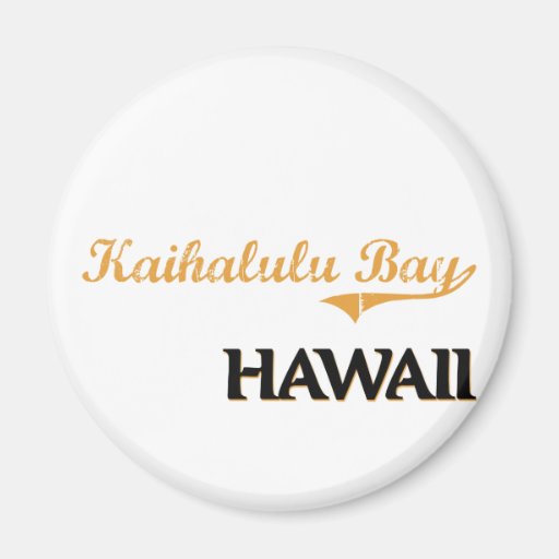 Kaihalulu Bay Hawaii Classic Refrigerator Magnet