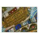 Kaiser Wilhelm Church, Berlin, Plague, Mosaic Tile Cards