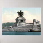 Kaiser Wilhelm I Statue posters