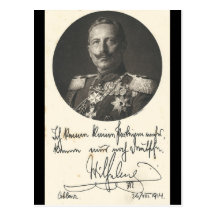 Kaiser Wilhelm of Germany 1914 #001D Postcards