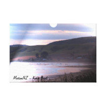 Kaka Point Sunset Gallery Wrap Canvas