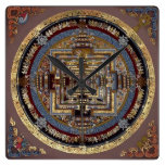 Kalachakra Mandala A Wall Clock