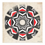 Kaleido Remix Vintage Print