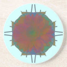 KaleidoDaisy Coaster
